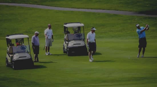 group of golfers