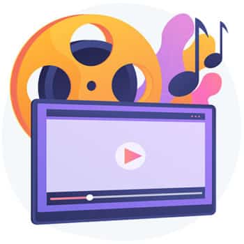 streaming video concept